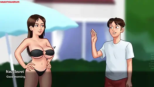 Yaz mevsimi efsanesi darkcookie'den bölüm 30 - orta yaşlı seksi ev sahibi büyük yarağını emiyor ve ona güzel bir ayakla muamele çekiyor