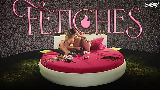 Lezbiyen fetişi ve bdsm gösterisi