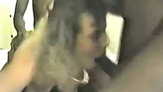 retro beyaz karısı alma dolma ile bbc