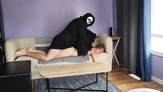 Celaena C Riding Ghost Face Cock