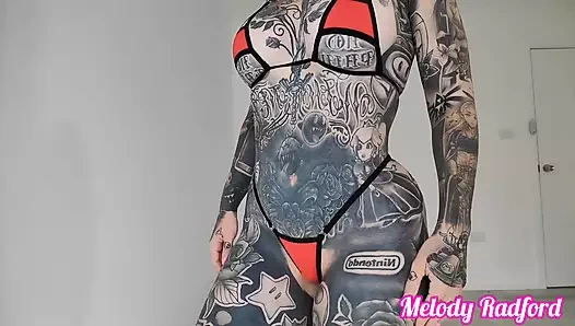 Sheer mikro bikini denemesi derlemesi - melody radford