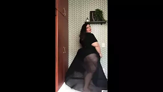 Ap - süper sevimli tombul Brezilyalı ve büyük bir eşek bölüm 2