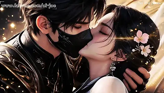 Güzel Çinli eski kostümli kız kesinlikle seni büyüleyacaktır! ilk bölüm, yapay zeka