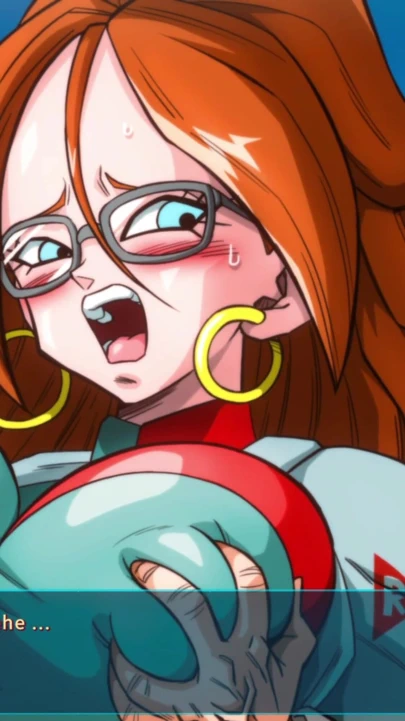 Kame Paradise multiversex 3 - Roshi Android 21'in büyük göğüsleriyle oynuyor | Klip 1