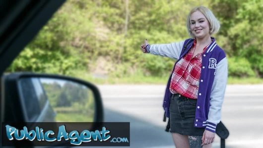 Kamu görevlisi - sevimli görünümlü sarışın sırılsıklam ıslak amından sert sikiliyor