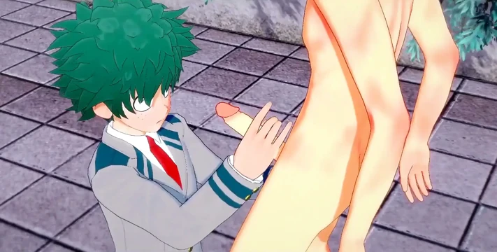 Boku no hero - deku harika seks - Japon Asyalı manga anime hentai porno