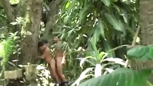 Latinos andre ve darrien jungle sikme