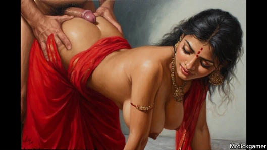 Hintli kadın üvey oğlunun arkadaşı tarafından sikiliyor ve hamile bırakıyor