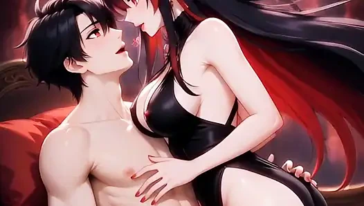 Vampir üvey annenin kızıl ay baştan çıkarma sonsuz tabu fantezisi