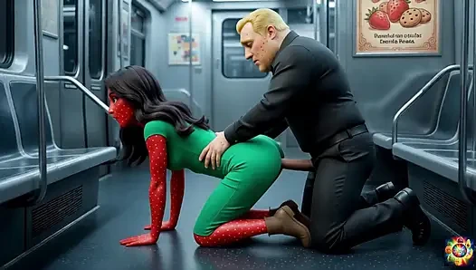 Gizli metro romantizmi - ai hentai asmr