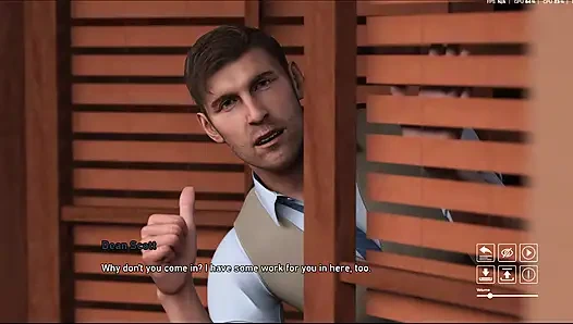 De Bauchery'nin adımları 35 dekan sikini ovuyor rileys götü