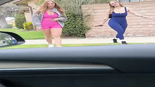 Skylar Snow ve Mrlucky Life ile randevu ve anal üçlü grup seks