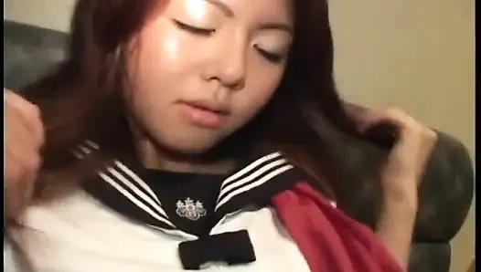 Грудастая девушка наслаждается жестким хуем