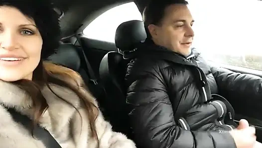 Diva del tubo ve andrea dipre direksiyon başında yarağını sıvazlıyor