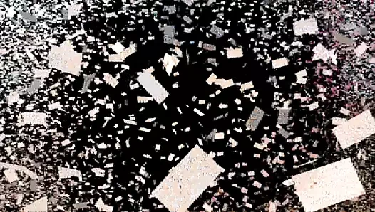 velet kızlar çift çorap trampling üzerinde bobby