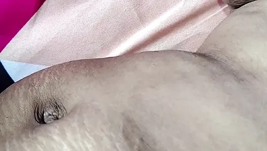 Indian desi couple boobs sucking husband in bed Desi style