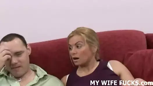 Karımın bu sürtük olmasını izlemek beni tahrik ediyor