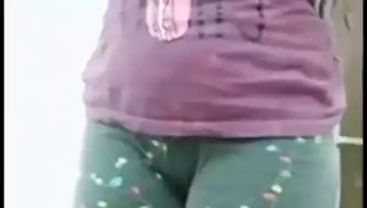 Sıcak seksi kız solo video