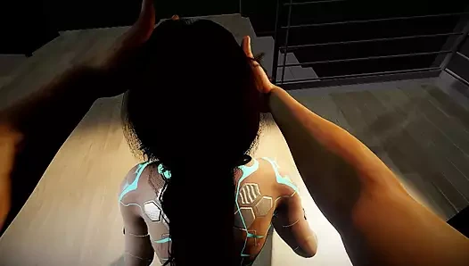 Yerde robot seks bebeğini sikiyor bakış açısı