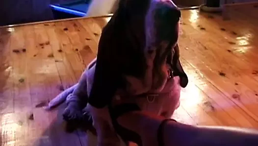 Linda öpücük (siyah çorap) &amp; patty sayfa dörtlü dp