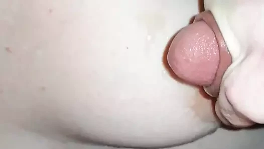 lanet benim karısı sonra cumming üzerinde onu göğüsleri