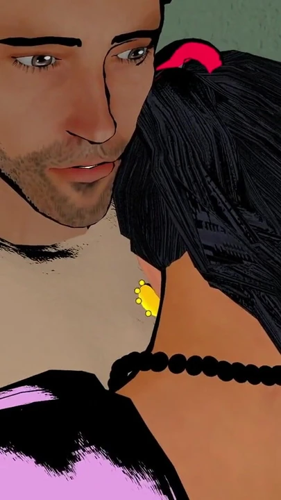 Завораженный момент из "она не счастлива своим браком"