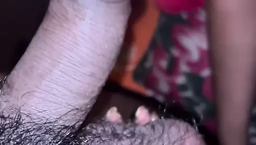 Bhabi giving blowjob