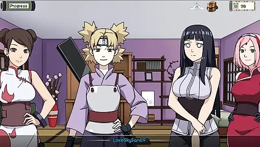 Kunoichi eğitmeni - naruto eğitmeni v0.23.1 bölüm 126 kızlar parti striptiz ve seks pokeri! Loveskysan6 tarafından