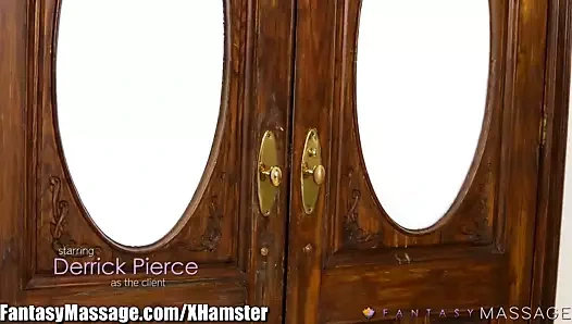 Aldatan koca, kaderden erotik ev masajı için baskın