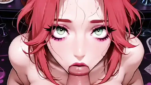 Hentai anime - sabahları ve çok ateşli seks yapıyorum