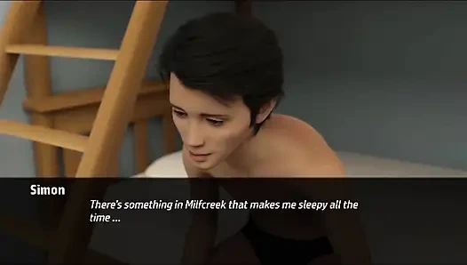 Orta yaşlı seksi kadın #1: Julie George'a oral seks yaptı