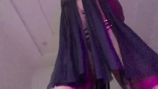 Ağır çekim zenci genç seksi dans ıslak amcık yakın çekim