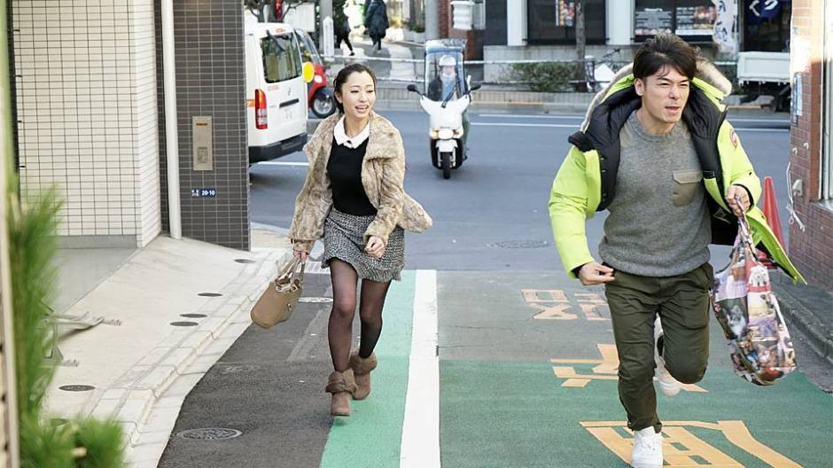 Japon ev hanımı sumire memnun, sansürsüz