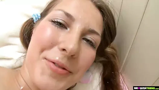 genç bir sürtük kabadayı sanatı