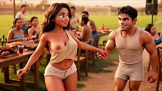 Güzel genç Natalia saf tutkuyla dolu yoğun bir geceden sonra bekaretini güçlü komşusuyla kaybediyor