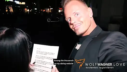Serseri kaltak Lou Nesbit beyaz büyük yarak için azgın - yummi! Wolf Wagner