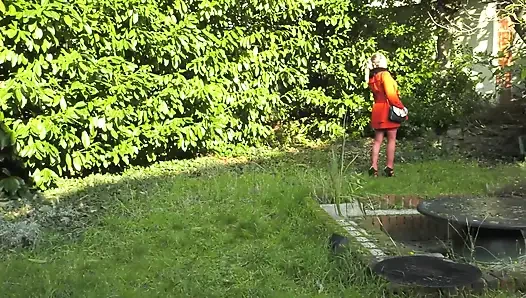 Sarışın hatun, büyük göğüsler, sulu amcık 6636