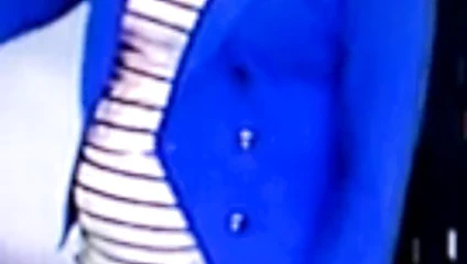 Crystal preggo belly jiggle