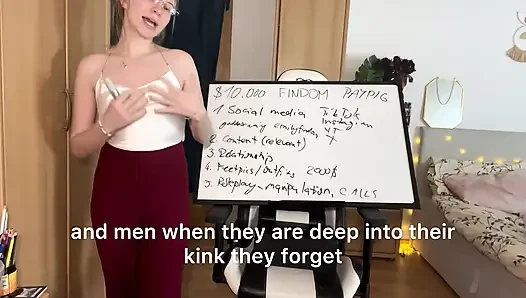 Findom'da ayda 10.000 $ nasıl yapılır
