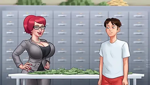 hot sexy aunty sex with hot boy summertime saga game sex