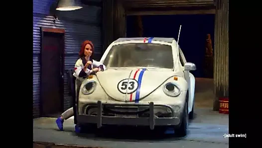 En iyi çabalayan robot - robot tavuk - yetişkin yüzme