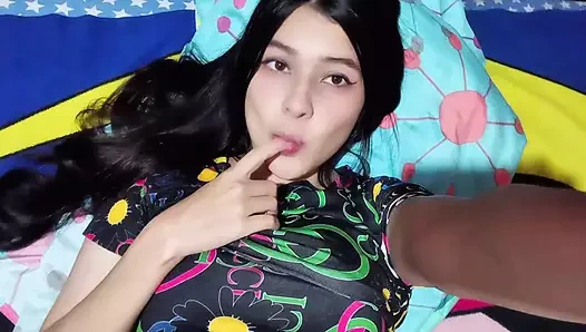 Sucking stepdad's cock