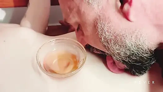 Duyuları Keşfetmek #3: Tat - Tadımın Azkınlığa Yol açtığı Ve ağızda Boşalma Ile Bittiği Yoğun Bir Üçlü.