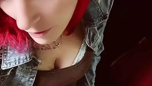 Kot pantolonda solo mastürbasyon