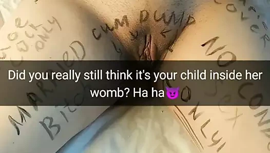 Karını hamile bırakıyoruz ama sen onun sadık olduğunu düşünüyorsun! haha