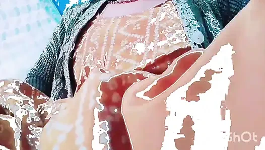 Nice Brunette Girl with Firmly Tits Showering