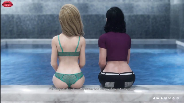 Bayan Denvers 17 Wanda ve Lois yüzme küvetinde birlikte kaliteli zaman geçiriyor