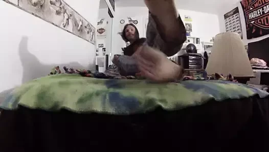 Sonunda cumming olmadan bir ay sonra cum