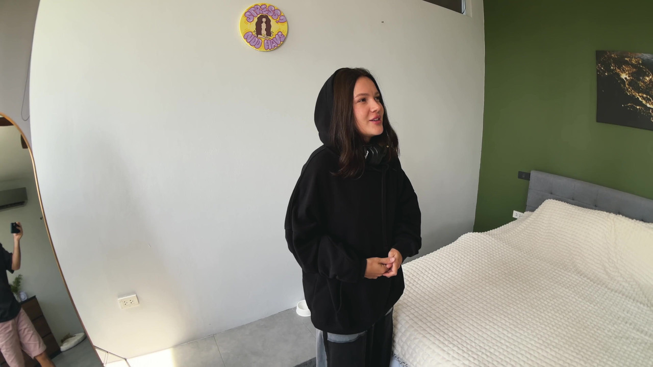 First time sex with a busty virgin stepsister. Huge cumshot. POV