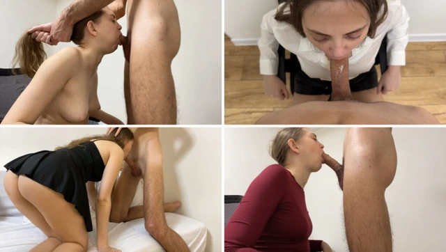 Çok büyük derleme gırtlağına kadar öğürüyor yüz sikişi 4 (1 saat)